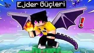 Minecraftta SEVİYE ATLADIKÇA EJDERHAYA DÖNÜŞÜYORUM