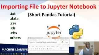 How to Import Different File Formats in Python Jupyter Notebook + pandas