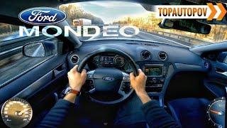 Ford Mondeo mk4 2.0TDCI 103kW 69 4K TEST DRIVE – ACCELERATION BRAKES & ENGINE VIEWTopAutoPOV