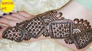 Most Beautiful Feet Mehndi Design2020Simple Foot Mehndi DesignEasy Leg Mehndi Design