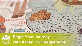 Begin Your Journey with Italian Civil Registration