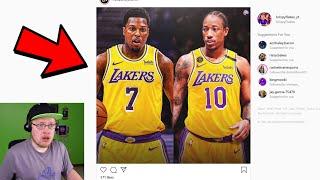 Kyle Lowry + Demar Derozan Signing With The Lakers NBA RUMOR REACTION