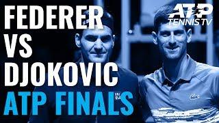 HIGHLIGHTS Federer defeats Djokovic in London  Nitto ATP Finals 2019