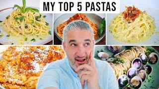 Vincenzos Plate 5 Top Pasta Recipes My Favorite Pasta Dishes