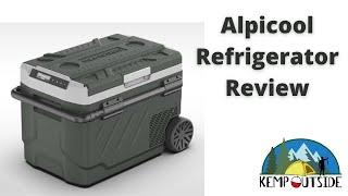 Alpicool 42 Quart Portable Car Refrigerator Review  Great for Camping & Roadtrips