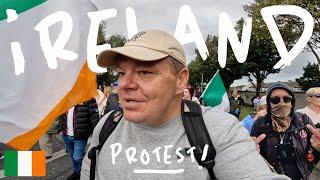 Illegal Immigration Protests in Coolock Ireland 