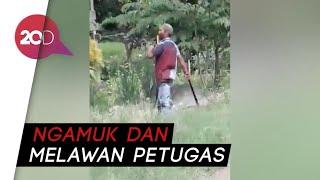 Detik-detik Suami Bunuh Istri Dilumpuhkan Polisi