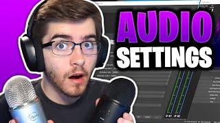 BEST OBS Audio Settings For Streaming & Recording 2021