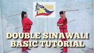 DOUBLE SINAWALI  ARNIS BASIC TUTORIAL