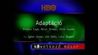 HBO - Következik ident ajánló részlet 2003