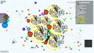 AGARIO TAKEOVER WITH BOTS #?  OP-BOTS.COM