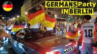 4K EURO 2024 Berlin Celebrates as Germany Beat Denmark in the Euros