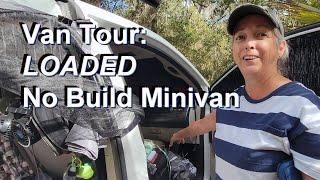 Van Tour Loaded No Build Minivan. Butterfly Tracks Meet-up