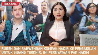 Sidang Terakhir Proses Perceraian Ruben Onsu Dan Sarwendah Ini Pernyataan Pak Hakim Untuk Keduanya