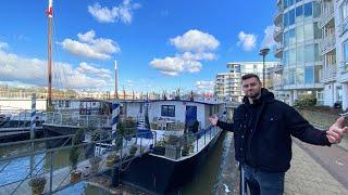 A look inside a £1795000 London house boat full tour