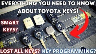 All you need to know about Toyota Keys Mechanical and Smart keys