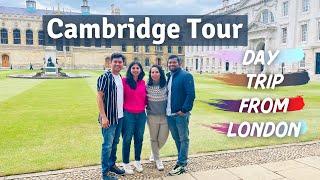 A Day In Cambridge Day Trip From London  Desi Couple On The Go London Trip  City Trip  Ep 5