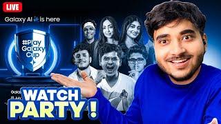 Watch Party Stream Samsung #PlayGalaxy Cup Galaxy Z Fold Edition 2024 Official Livestream