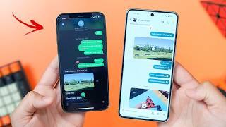 Android to iPhone RCS Messaging All New Features Tested