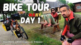First bicycle tour  Germany  Joy and beginner mistakes