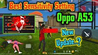 Oppo A53A54 Free Fire Auto Headshot Sensitivity Setting New 2024