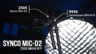 Sennheiser MKH416 Audio Qualität für nur 250€? - Synco Mic-D2 Review