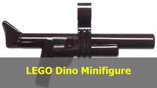 LEGO Dino Minifigure Parts Brown Tranquilizer Gun Loose Weapon Loose
