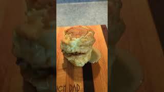 Sunday Roast Dinner Sandwich on Yorkshire Puddings - Sandwich Dad