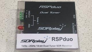 SDRPlay RSPDuo  Dual Tuners 23cm & 40M Bands at the SAME TIME