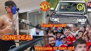 Breaking News man utd officially announced Deal completed medical Confirmedman utd transfer news