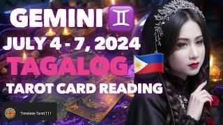 WALANG HINTONG BLESSINGS LOVE CAREER AND MONEY BEST GEMINI READING  GEMINI  TAGALOG TAROT CARD