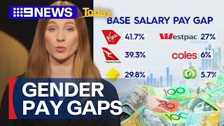 Gender pay gaps from major companies revealed  9 News Australia