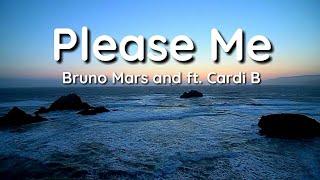 Please Me - Bruno Mars ft. Cardi B Lyric video