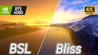 BSL Shaders and Bliss Shaders  Shader Comparison  with Distant Horizons