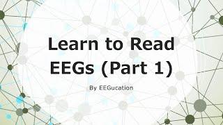 Learn to Read EEGs   Part 1