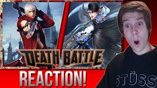 Dante Vs. Bayonetta DEATH BATTLE REACTION