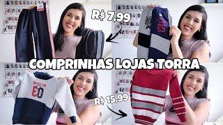 COMPRINHAS LOJAS TORRACOMPREI ROUPAS DE INVERNO BARATINHAS PARA O THÉO