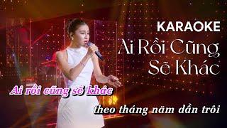 「KARAOKEBEAT」Ai Rồi Cũng Sẽ Khác - Hà Nhi  Giao Lộ Thời Gian