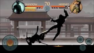 Shadow Fight 2  Act 2  Boss Battle  Hermit Better version.