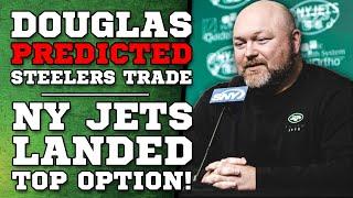 Jets PREDICTED the Steelers TRADE - NY Jets LAND Top Options