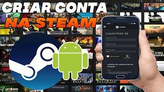 Como Criar Uma Conta Na Steam Pelo Celular 2024