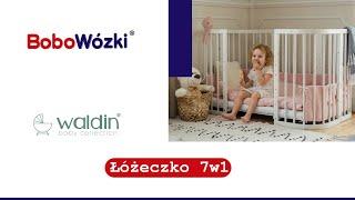 Waldin łóżeczko 7w1  BoboWózki®