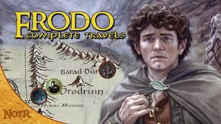 The Complete Travels of Frodo Baggins  Tolkien Explained