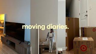 I MOVED INTO MY FIRST APARTMENT  moving vlog #1