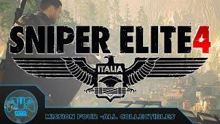 Sniper Elite 4 - All Collectibles - Mission 4 Lorino Dockyard