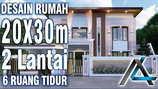 DESAIN RUMAH 20 X 30 METER I Makassar –  DESAIN RUMAH KONTEMPORER