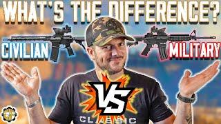 Whats The Difference Between An AR-15 and The Military M16M4?