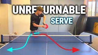 The Unreturnable Table Tennis Serve  Tutorial