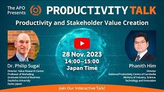 Productivity and Stakeholder Value Creation