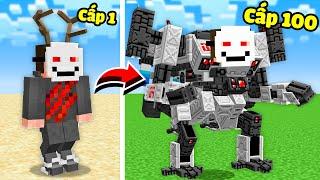 Minecraft nhưng Tôi Có Thể Tiến Hóa Siêu Mạnh